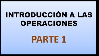 Video 3  Eficiencia Introducción a la administración de operaciones [upl. by Adal]