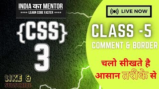 Comment amp Border क्या होता है  सीखते है आसान तरीके से  How to Insert Comment amp Border Class5 [upl. by Naujid668]