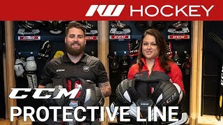 CCM Super Tacks AS1 and JetSpeed FT1 Protective Gear Insight [upl. by Oriole720]