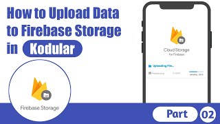 How to Upload Data to Firebase Storage in Kodular  Kodular Tutorial  Part 02 [upl. by Yecart680]