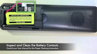 How to Replace an ATampT Cordless Phone Battery [upl. by Hemminger]