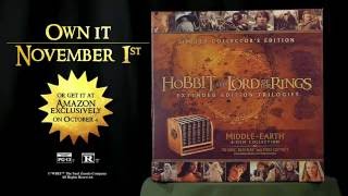 Middle Earth 6 Film Collection BluRay 30 Disc Extended Set Unboxing UK Edition [upl. by Ettenaej]