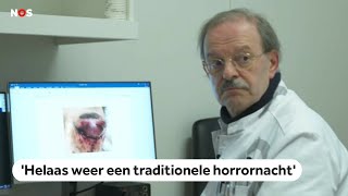 Oogarts Tjeerd spreekt na jaarwisseling van quoteen ouderwetse horrornachtquot [upl. by Cecil800]