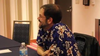 Christopher Ayres Interview at Katuscon 2016 [upl. by Esina]