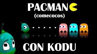 Minijuego PACMAN Comecocos  Kodu Game Lab [upl. by Perkin904]