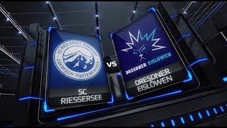 DEL2 Highlights 47 Spieltag  SC Riessersee vs Dresdner Eislöwen [upl. by Waddell571]