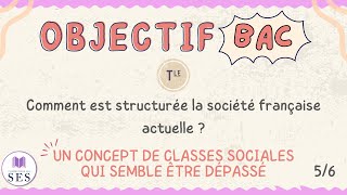 BAC Cours structure sociale  Le concept de classes sociales semble dépassé [upl. by Muhammad212]