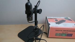 Unboxing Microscópio Digital S04 600x [upl. by Ettelloc297]