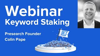 Webinar  Presearch Keyword Staking [upl. by Holtz]