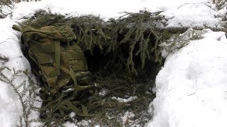 Winter Survival  15 minutes shelter [upl. by Eilyac]