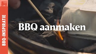 BBQ aanmaken  Grillhacks [upl. by Myers231]