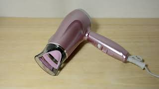 コイズミ 軽量ヘアドライヤーKHD 555を購入したので開封 マイナスイオン Koizumi Beauty Hairdryer negative ion [upl. by Grannie]