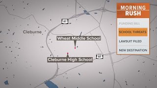 Cleburne police arrest a student for making threats [upl. by Finnie708]