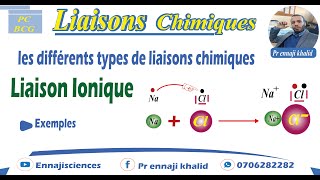 Liaison Ionique cours et exemple [upl. by Carothers]