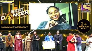 IBD 2 की Winner बनी Saumya  India’s Best Dancer 2  Geeta K Malaika A Terence L [upl. by Waddell]