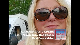 Campervan Capers at the Half Moon Inn Reedness Goole East Yorkshire [upl. by Yadrahc]