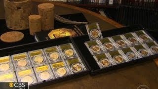 Buried treasure California couple finds rare US gold coins in backyard [upl. by Ike]