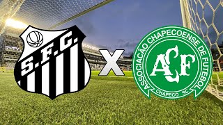 Santos 1x0 Chapecoense AO VIVO  RODADA 13  Brasileirão Série B  01072024 [upl. by Forta]