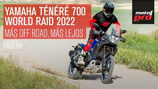 Prueba  Yamaha Ténéré 700 World Raid 2022 [upl. by Lentha818]