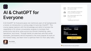 AI amp ChatGPT Course Promo SynthmindsCorise [upl. by Onivag329]