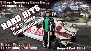 2 Aug 2024  Demolition Derby quotCool Whipquot Hard Hits Compilation at 5 Flags Speedway at Pensacola FL [upl. by Upshaw169]