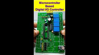 Digital InputOutput Controller  reels microcontroller youtubeshorts youtubevideo electronic [upl. by Ahsikyt]