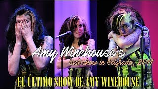 Amy Winehouse  Belgrade 2011 Last concert [upl. by Maleki]