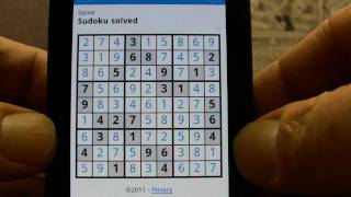 The New Google Goggles Solves Sudoku Puzzles [upl. by Richman]