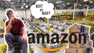 DAY IN THE LIFE Working at an AMAZON Warehouse Inside Footage [upl. by Anabella]