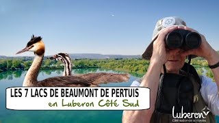 Les 7 lacs de Beaumont de Pertuis en Luberon Côté Sud [upl. by Alurd]