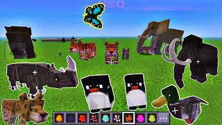 Animal addon in MINECRAFT pe  Animal mod in mcpe  Best animal mod for Minecraft PE [upl. by Humble99]