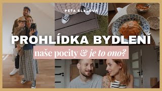 PROHLÍDKA NOVÉHO BYDLENÍ amp JE TO ONO  vlog [upl. by Stroup102]