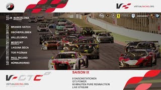 Assetto Corsa  GTC IX 2019 – Lauf 3  Vallelunga – virtualracingorg [upl. by Allerus]