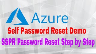 Self Service Password Reset SSPR Demo [upl. by Cary]