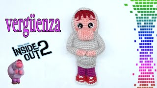 😊 VERGÜENZA AMIGURUMI INTENSAMENTE  TUTORIAL PASO A PASO  PRIMERA PARTE  😊 [upl. by Delaney582]