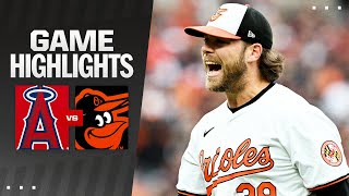 Angels vs Orioles Game Highlights 32824  MLB Highlights [upl. by Hadik]