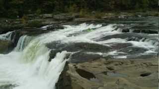 Ohiopyle Falls Kayakers [upl. by Annait509]