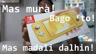 Unboxing Nintendo Switch Lite  Tagalog English [upl. by Azne518]