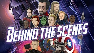 Behind The Scenes  Avengers Endgame HISHE [upl. by Turne]