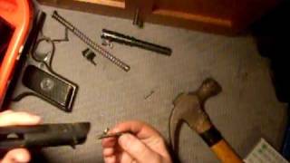 how to remove the firing pin for a tokarev pistol [upl. by Nellie]