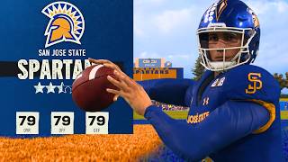 I SAVED San José State in my First College Football 25 Rebuild [upl. by Newg]