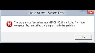 fix error Missing MSVCP140dll and VCRUNTIME140dll Solved WAMP [upl. by Ymij]