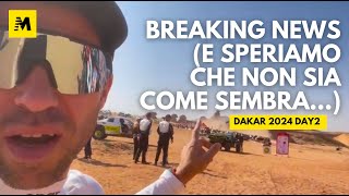 Dakar 2024 Day2 Si comincia con le prime brutte notizie Dal nostro insider Gerry [upl. by Eselrahc328]