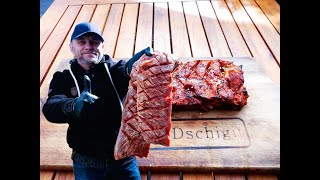 Perfekte BBQ Dicke Rippe oder Spareribs im Gasgrill Zart saftig würzig Salsa Marinade [upl. by Tonya120]