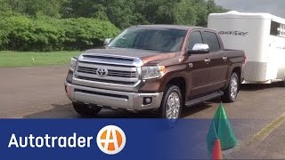 2014 Toyota Tundra  Truck  First Drive Review  AutoTrader [upl. by Laitselec]