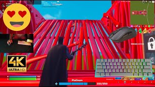 😴ASMR Fortnite Smooth💤 Llama 🦙 Gameplay Anne Pro 2 switch blue Keyboard Sounds 4K [upl. by Enelyahs]