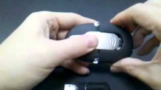 Wireless mouse battery insert [upl. by Yalc]