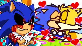 SONIC LOVES TAILS SonicEXE Reacts Ultimate “Sonic The Hedgehog” Recap Cartoon [upl. by Valerio]