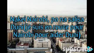 MBILIA BEL NAKEI NAIROBI SONG LYRICS FRENCH TRANSLATION [upl. by Tnert]