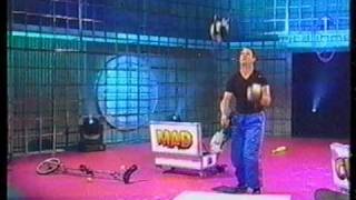 Mad Chad Taylor World Record Chainsaw Juggling [upl. by Hyo]